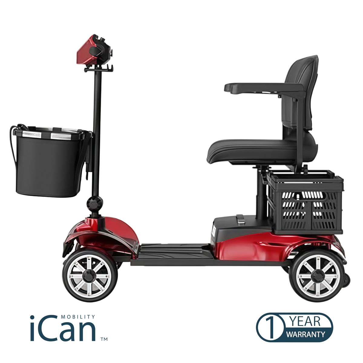 iCan Products X-05 Mobility Scooter — Models X-05BK / X-05BL / X-05PK / X-05TT / X-05SV