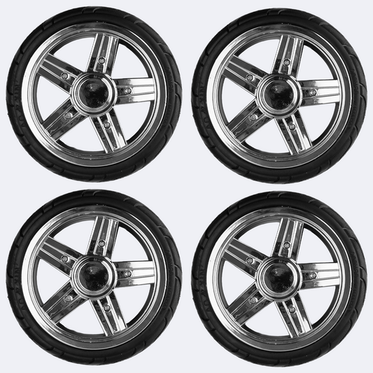 iCan X-02 Set of 4 Chrome Replacement Wheels