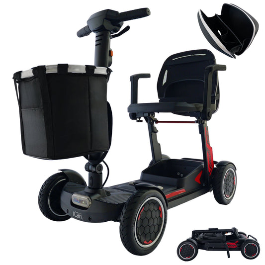 iCAN X-18 Collapsible Folding Mobility Scooter