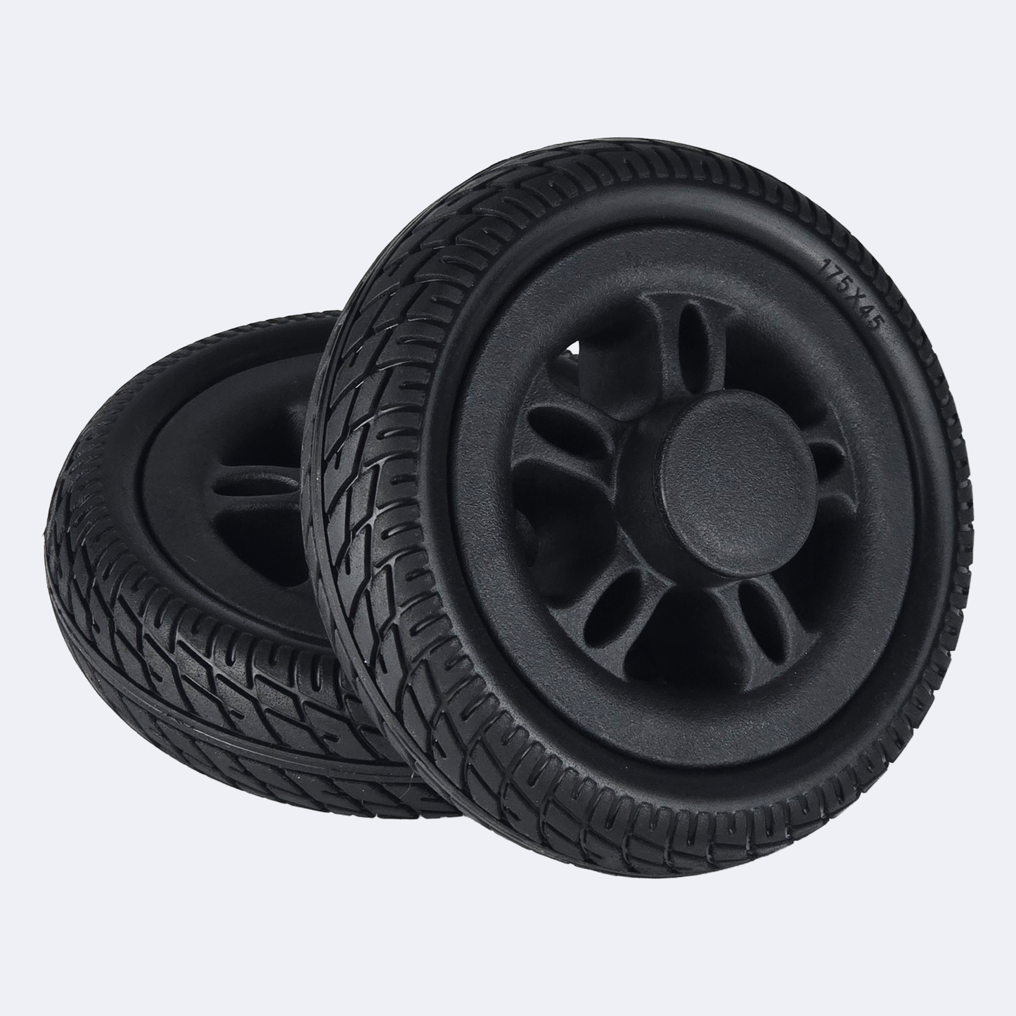 iCan X-11/12 Set of 4 Black Replacement Wheels