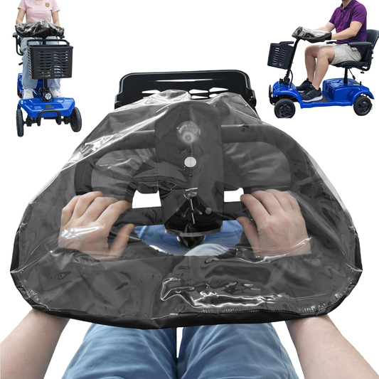 iCan Products Mobility Scooter Large Panel Rain Cover with Clear Viewing Window