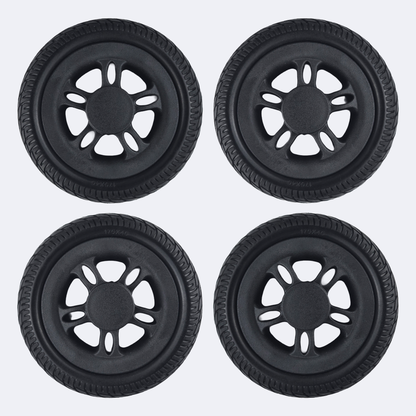 iCan X-11/12 Set of 4 Black Replacement Wheels