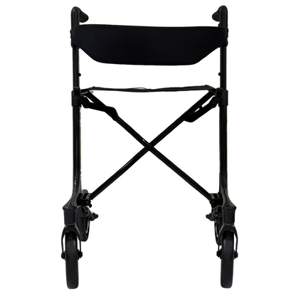 iCan Products R-89 Folding Rollator Walker with Seat, Backrest, Storage Bag and Hand Brakes