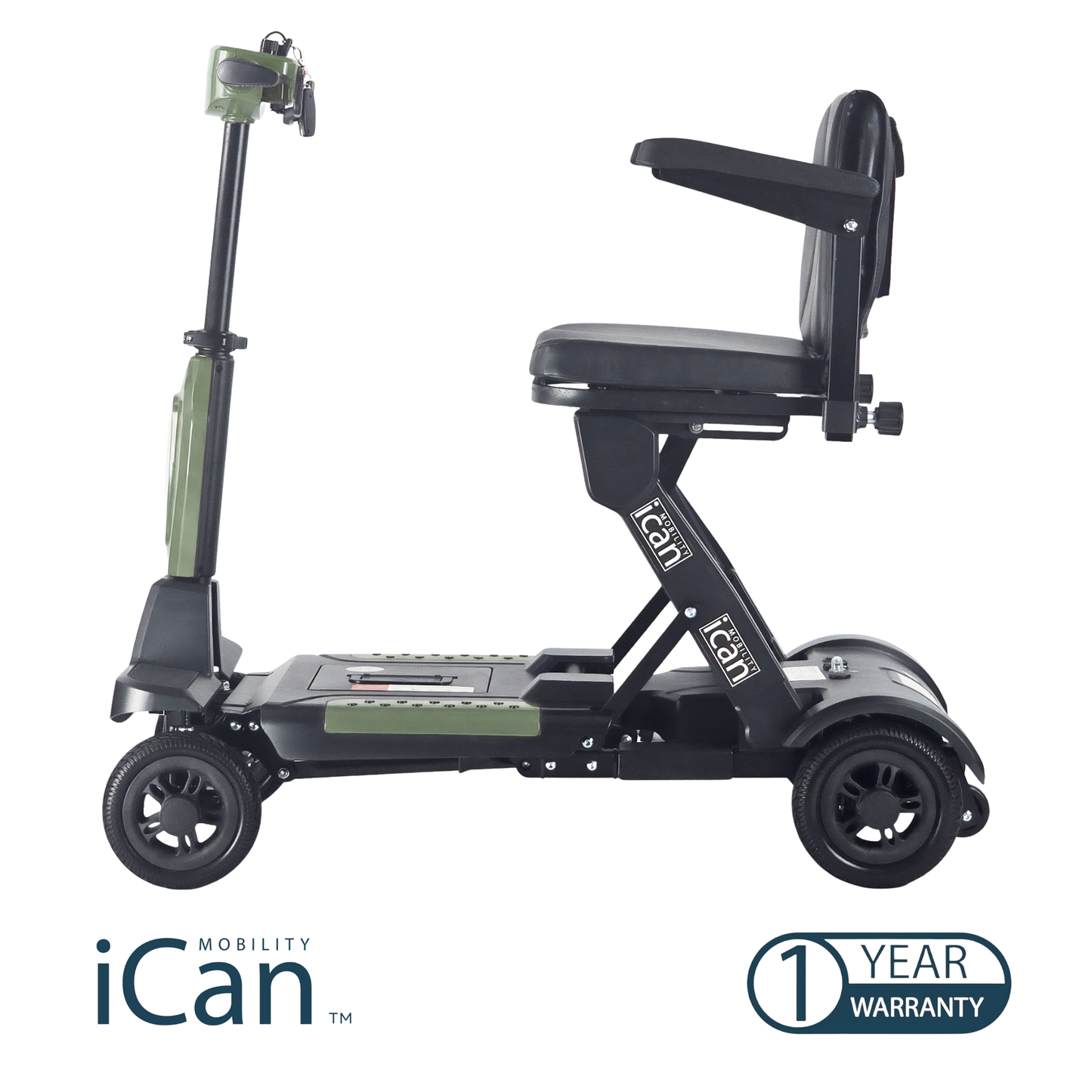 iCan EasyFold X-12 Electric Folding Mobility Scooter