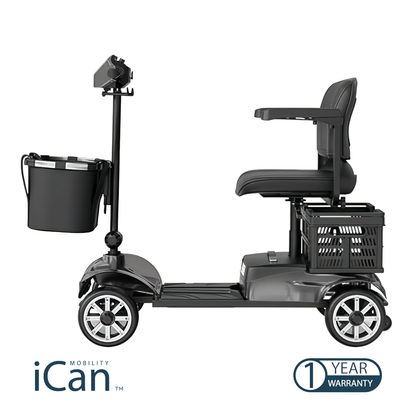 iCan Products X-05 Mobility Scooter  (red)