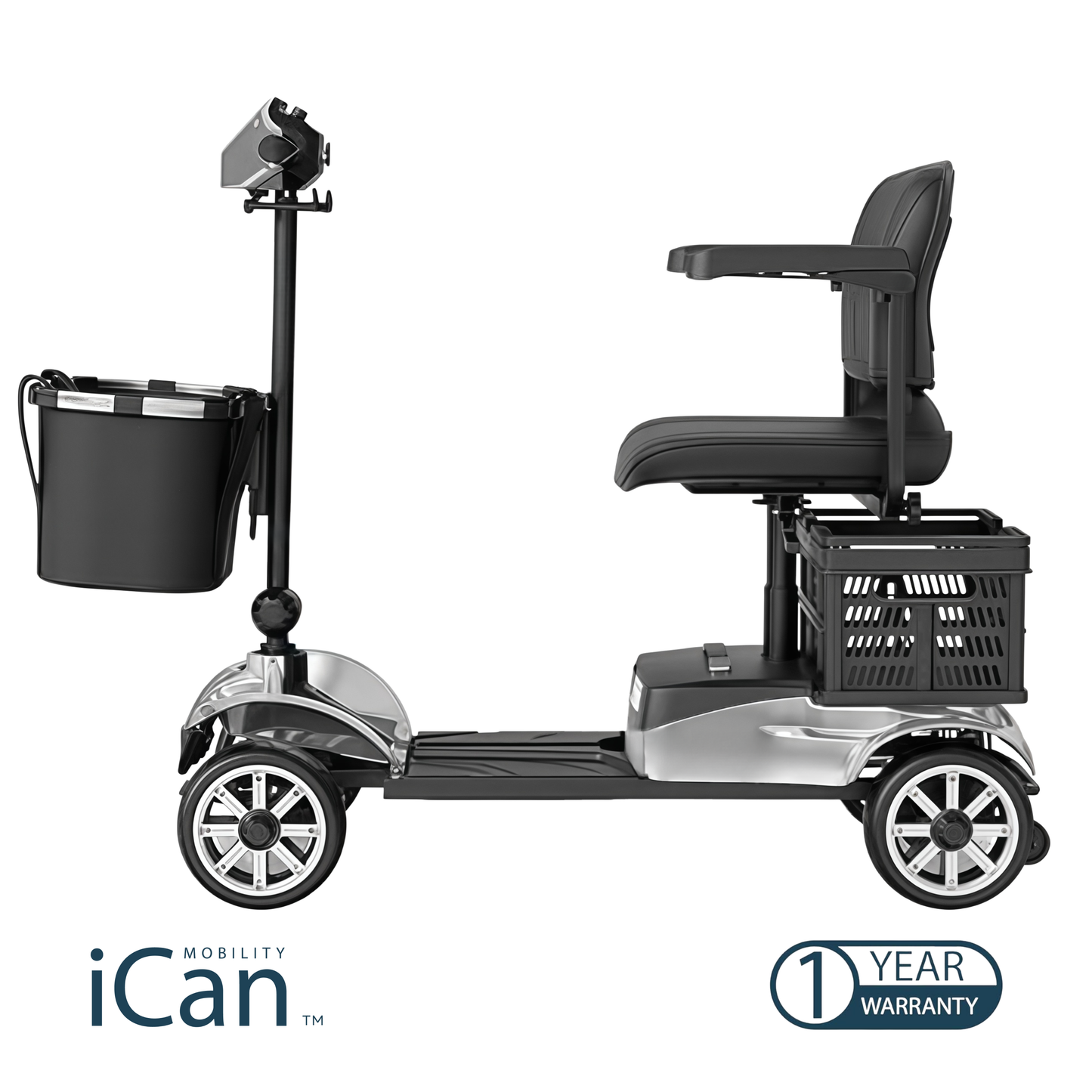 iCan Products X-05 Mobility Scooter  (red)