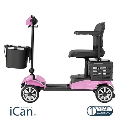 iCan Products X-05 Mobility Scooter  (red)