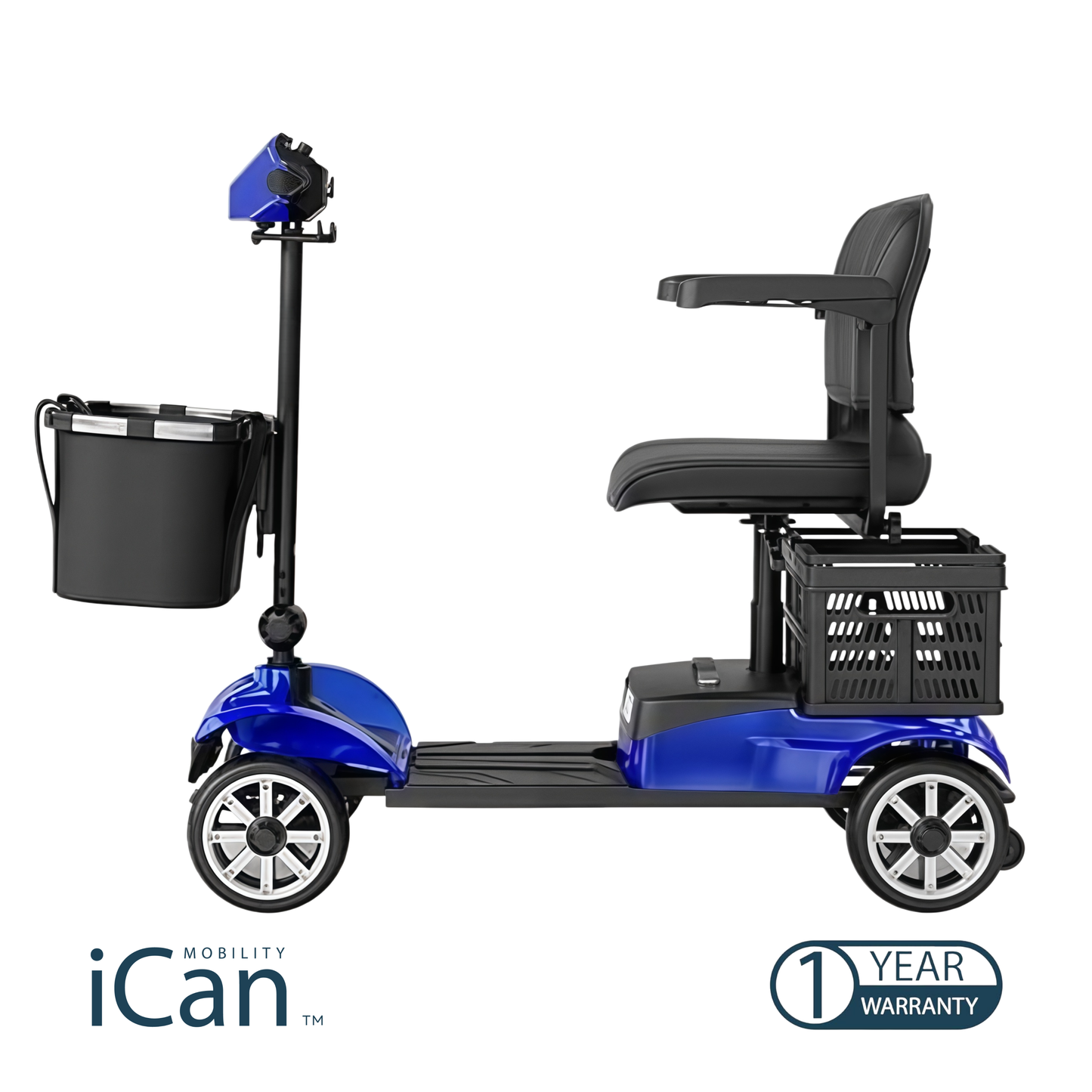 iCan Products X-05 Mobility Scooter  (red)