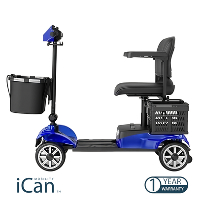 iCan Products X-05 Mobility Scooter  (red)