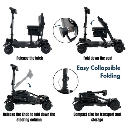 iCAN X-17 Collapsible Folding Mobility Scooter