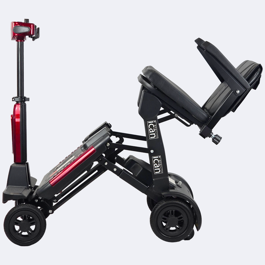 iCan EasyFold X-11 Manual Folding Mobility Scooter