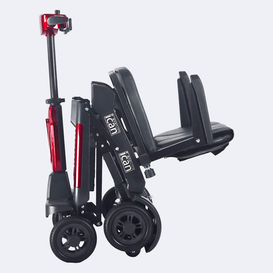 iCan EasyFold X-12 Electric Folding Mobility Scooter