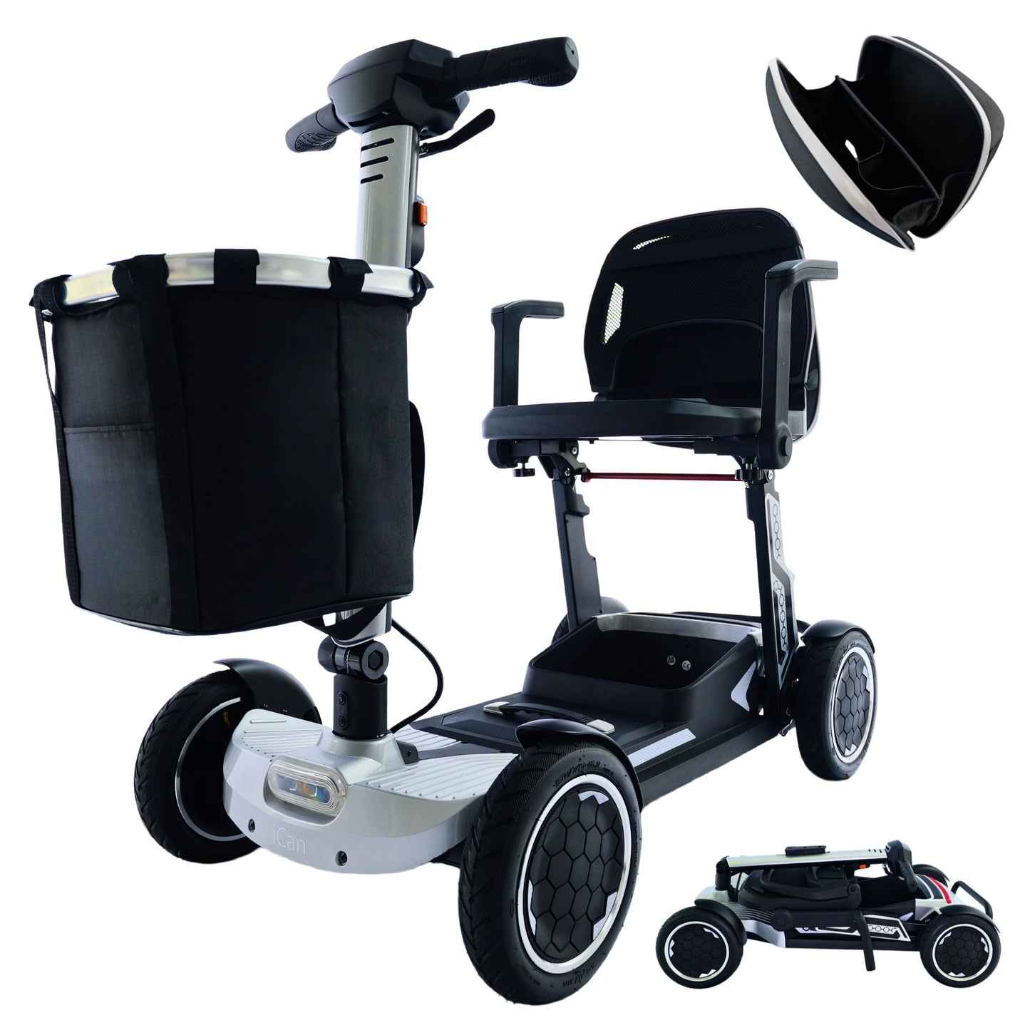 iCAN X-18 Collapsible Folding Mobility Scooter