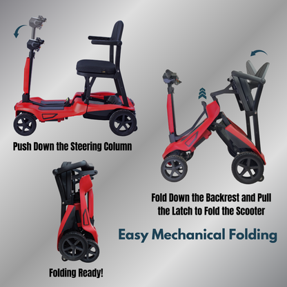 iCan X-15 FastFold Foldable Mobility Scooter