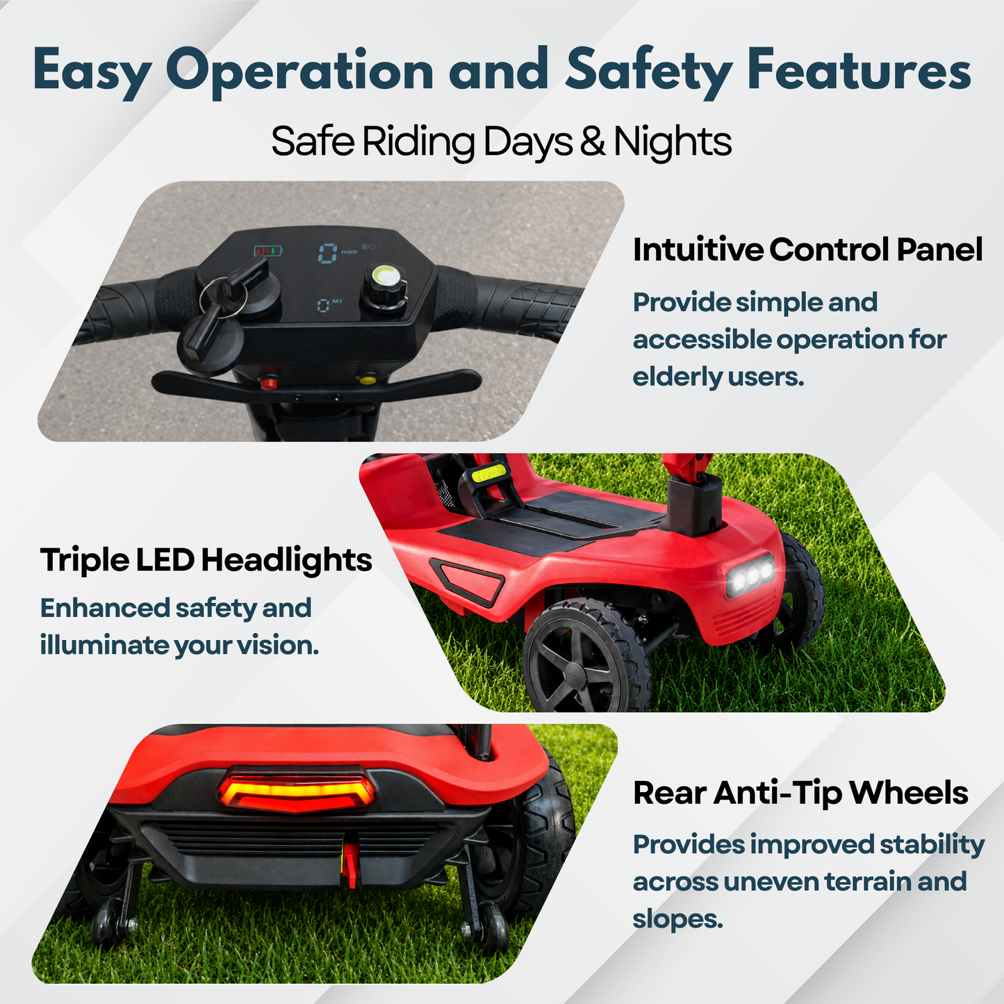 iCan X-15 FastFold Foldable Mobility Scooter