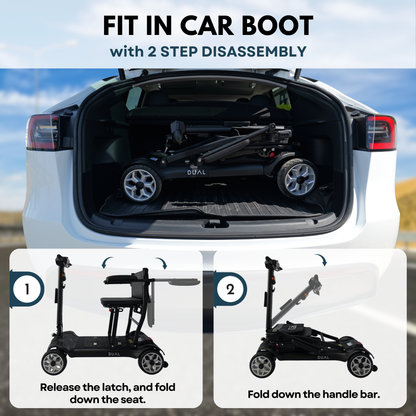 iCAN X-03 Collapsible Folding Mobility Scooter
