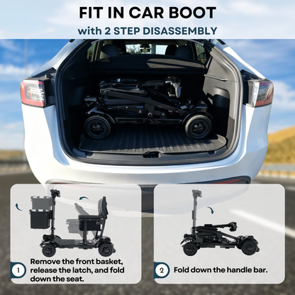 iCAN X-17 Collapsible Folding Mobility Scooter