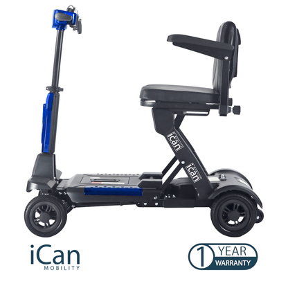iCan EasyFold X-12 Electric Folding Mobility Scooter