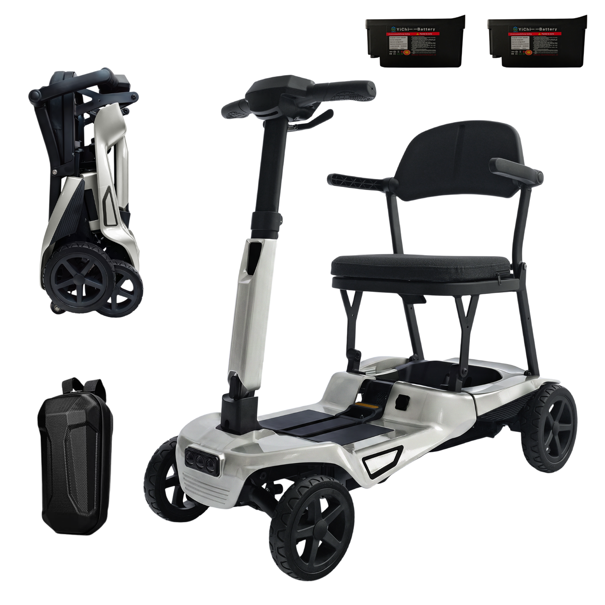 iCan X-15 FastFold Foldable Mobility Scooter