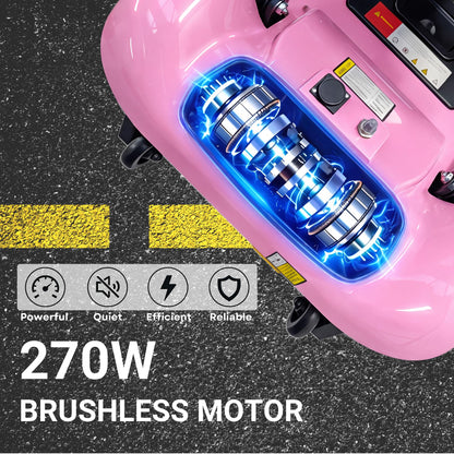 iCAN X-17 Collapsible Folding Mobility Scooter 2026 Model, 10ah Removable Lithium Battery, 10 Miles Range, 17kg Lightweight, Dual Storage Bag, Compact Travel Scooter for Senior, UK Class 2 (Pink).