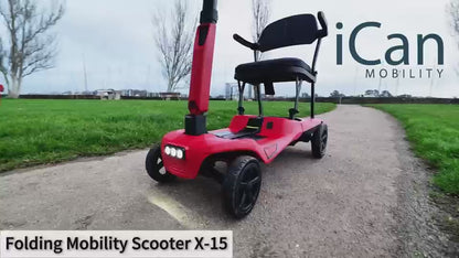iCan X-15 FastFold Foldable Mobility Scooter